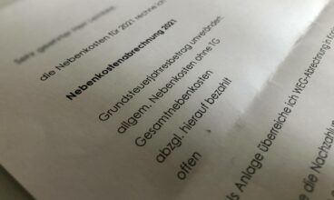 Nebenkostenabrechnung professionell erstellen lassen